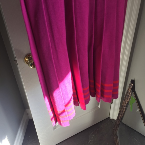 ❤️pink vintage knit maxi skirt size M-L - Picture 6 of 14